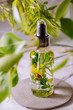 © JAY MD/ADDICTIVE STOCK - Essential oil, with flowers and natural herbs