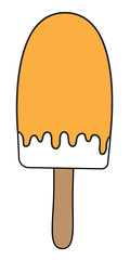 Sticker - Orange Cream Popsicle