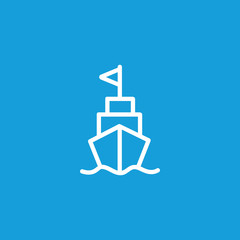 Poster - Ship Line Icon