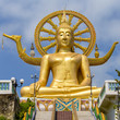 Big buddha statue on koh samui, thailand