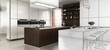 Contemporary Designed Kitchen in Design (panoramic)