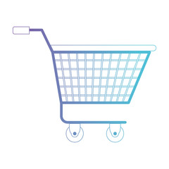 Wall Mural - shopping cart isolated icon vector illustration design