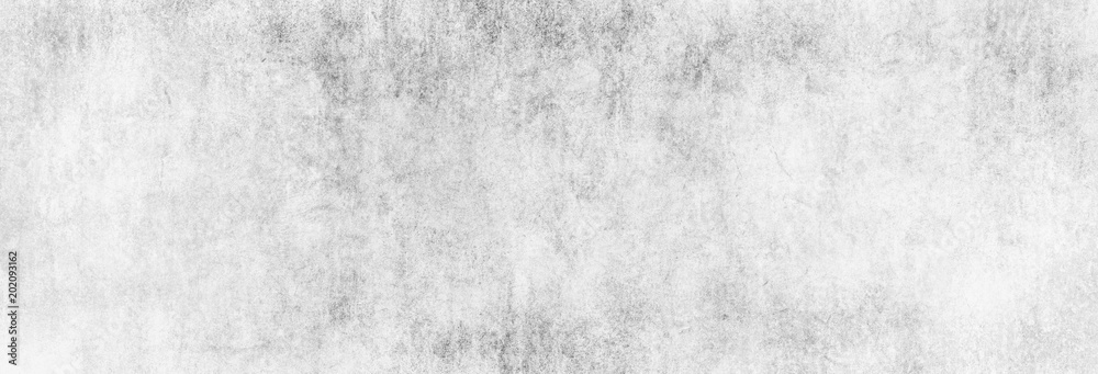 Weißgraue Betonwand Textur mit feiner Struktur in XXL als moderner Hintergrund - obrazy, fototapety, plakaty 