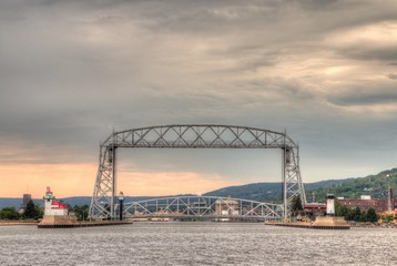 Sticker - Duluth is a popular Tourist Destination in the Upper Midwest on the Minnesota Shores of Lake Superior