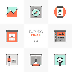 Poster - web administration futuro next icons