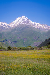 Wall Mural - Kazbegi - Juta mountains, Georgia