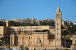 St. Anne´s Parish Church in Marsaskala at the Mediterranean Sea, Malta 