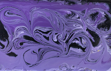  Marble abstract acrylic background. Violet marbling artwork texture. Marbled ripple pattern.