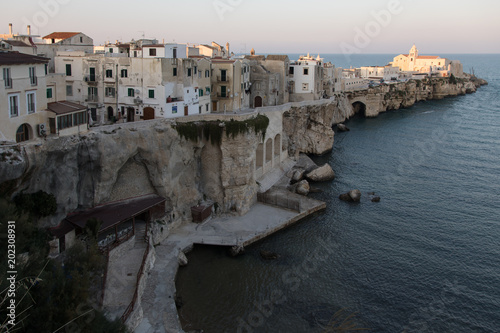 Vieste Gargano Dorf Stadt Altstadt Italien Osten Halbinsel Suden Suditalien Strand Meer Wasser Buy This Stock Photo And Explore Similar Images At Adobe Stock Adobe Stock