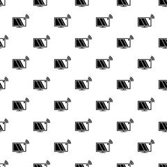 Poster - tv pattern vector seamless repeating for any web design