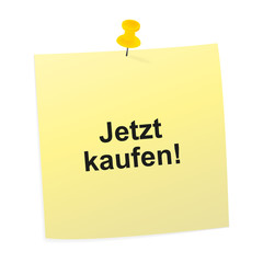 Sticker - Notizzettel gelb - Jetzt kaufen