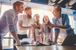 © Vasyl - Group of people working in modern office