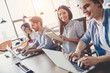 © Vasyl - Group of people working in modern office