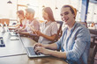 © Vasyl - Group of people working in modern office