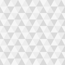 Triangle Seamless Background. Modern Triangular Geometric Pattern. Polygon Texture. Vector Illustration.