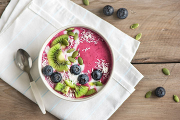 Canvas Print - Smoothie Breakfast Bowl