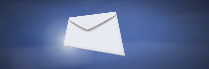 Poster - Envelope letter message floating