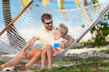 Canvas Print - family on vacation