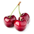 Sweet cherry isolated on white background cutout