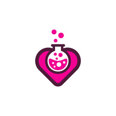 Poster - Love Lab Logo Icon Design