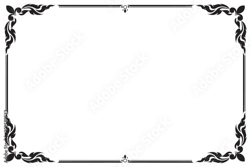 Download Decorative frame and border for design of greeting card ...