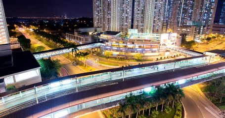 Wall Mural - Hong Kong city residential district