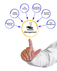 Sticker - Components of Wealth Management