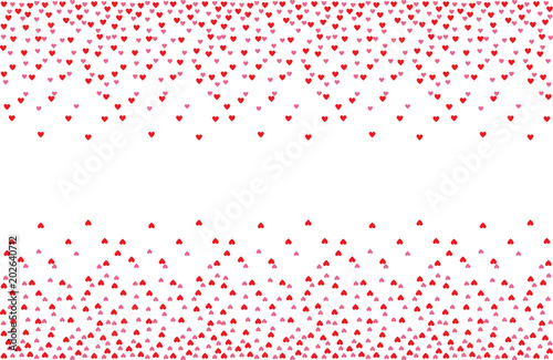 Red And Pink Heart Shape Background Wallpaper Gorgeous Hearts