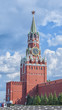 Moscow Russia Kremlin Spaskaya Tower