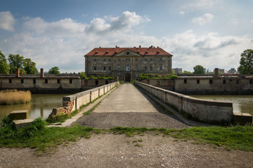 Baroque castle in Holic, Slovakia