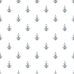 Poster - Music store pattern vector seamless repeat for any web design