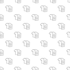 Poster - Washing powder for colored things pattern vector seamless repeating for any web design