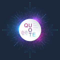 Aufkleber - Artificial Intelligence Logo. Artificial Intelligence and Machine Learning Concept. Vector symbol AI. Neural networks and another modern technologies concepts. Technology sci-fi concept