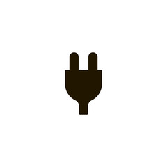 Sticker - plug icon. sign design