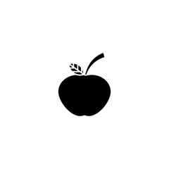 Sticker - apple icon. sign design