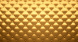 Goldene Lederwand-Textur