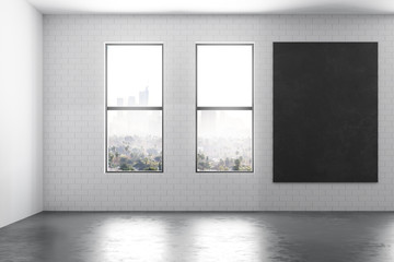 Poster - Modern interior with poster