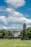 Fototapeta Londyn - White House viewed from the South Lawn Washington D.C. (Vertical)