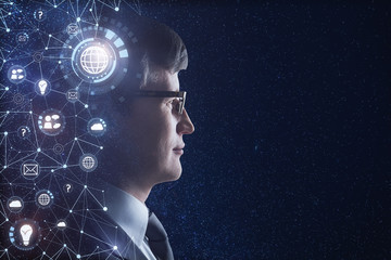Poster - Future and innovation concept