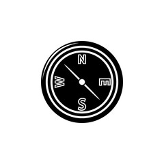 Poster - compass illustration. Element of army icon for mobile concept and web apps. Detailed compass illustration can be used for web and mobile. Premium icon
