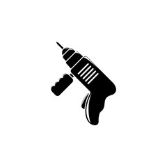 Poster - drill icon. Element of construction tools illustration. Premium quality graphic design icon. Signs and symbols collection icon for websites, web design, mobile app