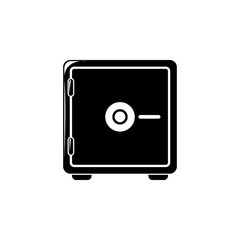 Poster - safe icon. Element of finance illustration. Premium quality graphic design icon. Signs and symbols collection icon for websites, web design, mobile app