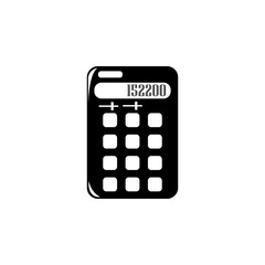 Poster - calculator icon. Element of finance illustration. Premium quality graphic design icon. Signs and symbols collection icon for websites, web design, mobile app