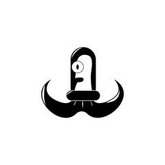 Poster - extraterrestrial in a spacesuit icon. Element of space illustration. Premium quality graphic design icon. Signs and symbols collection icon for websites, web design, mobile