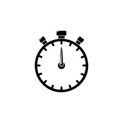 Poster - stopwatch illustration. Element of a logistic for mobile concept and web apps. Detailed illustration of stopwatch can be used for web and mobile. Premium icon