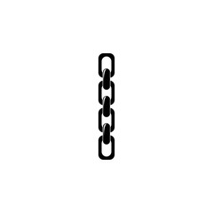 Poster - chain illustration. Element of a logistic for mobile concept and web apps. Detailed illustration of chain can be used for web and mobile. Premium icon