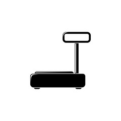 Poster - gravity weighing scales illustration. Element of shop and shopping for mobile concept and web apps. Detailed gravity weighing scales illustration can be used for web and mobile