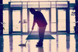© soupstock - Janitor mopping the floor