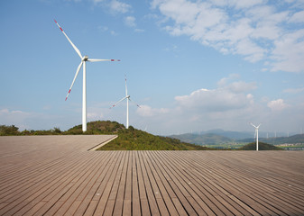 Eco-environmentally power generation of power turbines of green energy