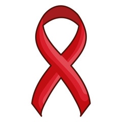 Poster - donation blood campaign ribbon vector illustration design